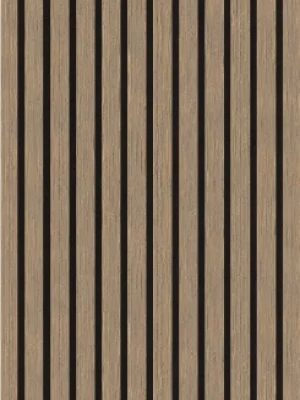 Premium klases akustiskais sienas panelis WALNUT LIGHT IMPERIAL, 2800 × 600 × 21 mm